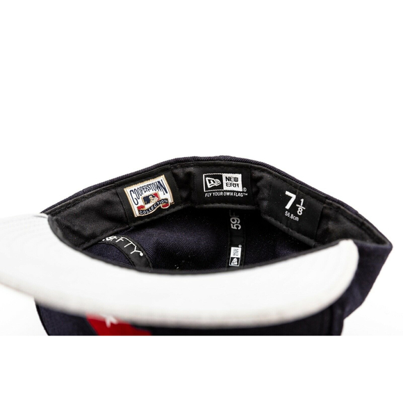 New Era Los Angeles Anaheim California State Angels Cooperstown Collection 7 1/8 - Picture 7 of 11